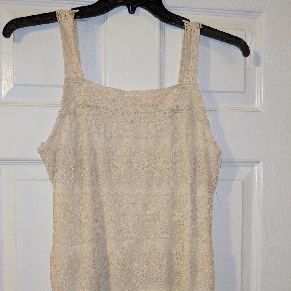 Laced Sleeveless Top